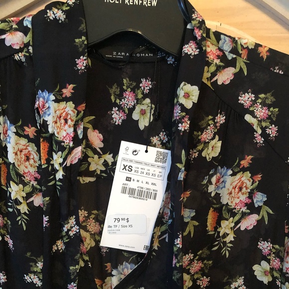 Zara floral tunic dress - Picture 3 of 3